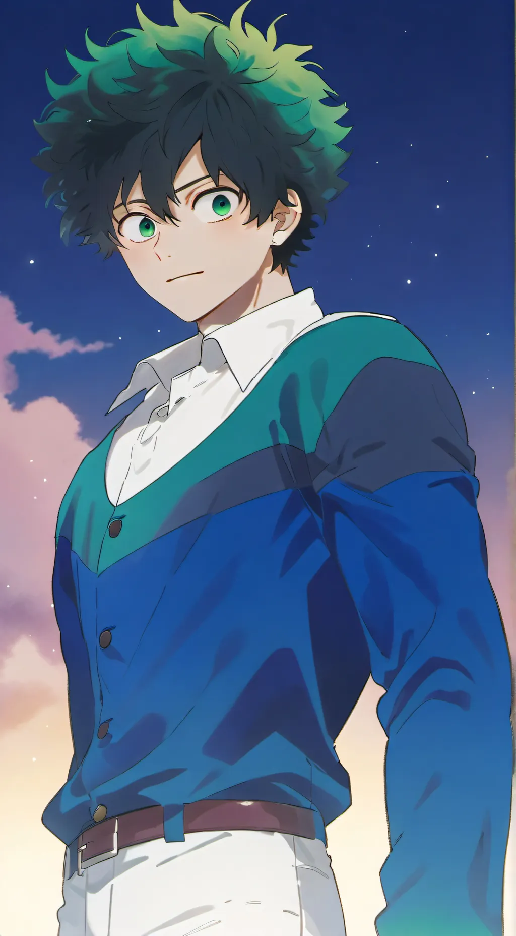 ai character: Mha parents react background