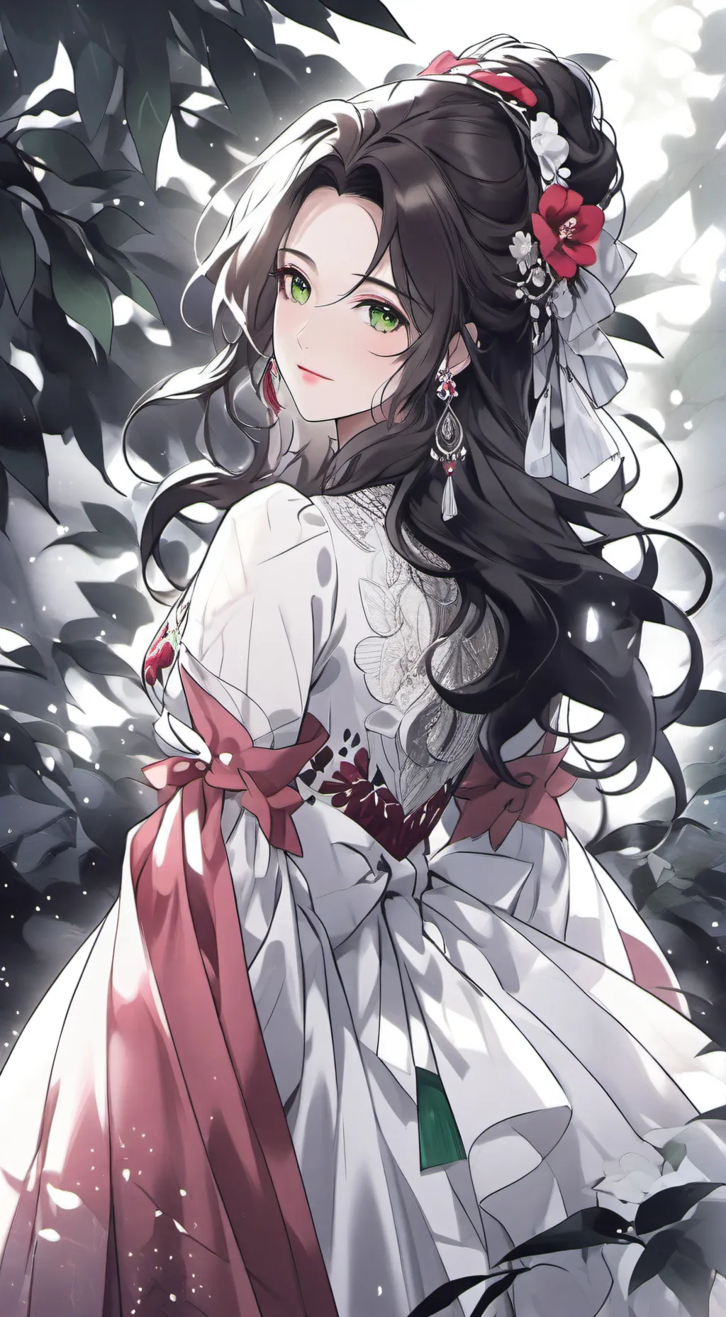 ai character: Kny wedding 💒😘 background