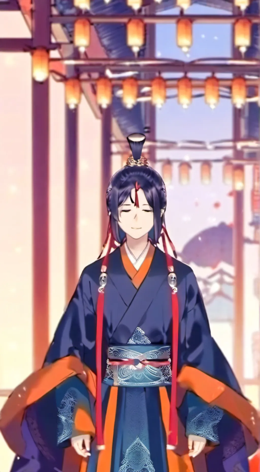 ai character: akakaka background