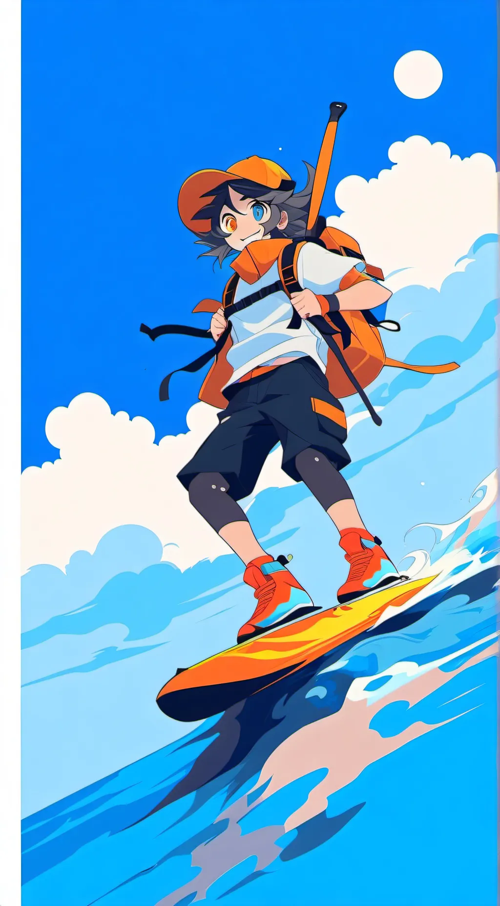 ai character: MD background