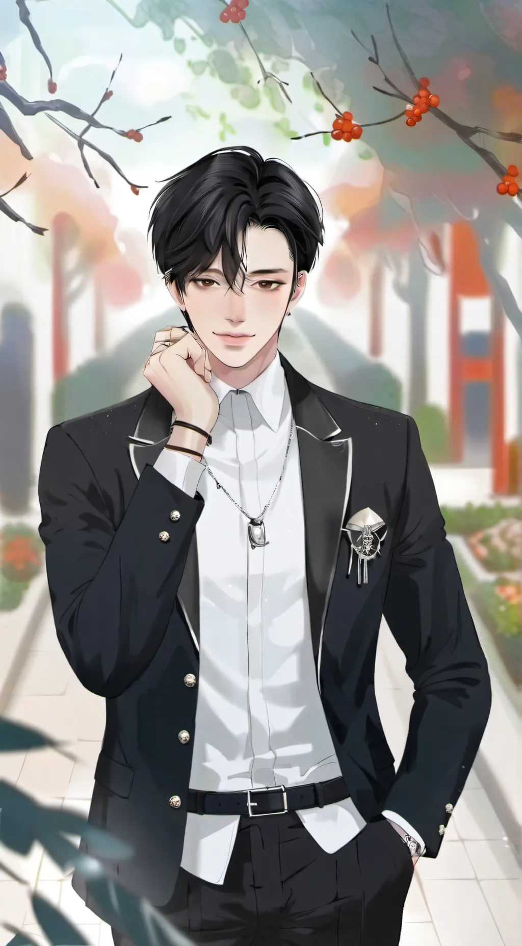 ai character: Aaron background