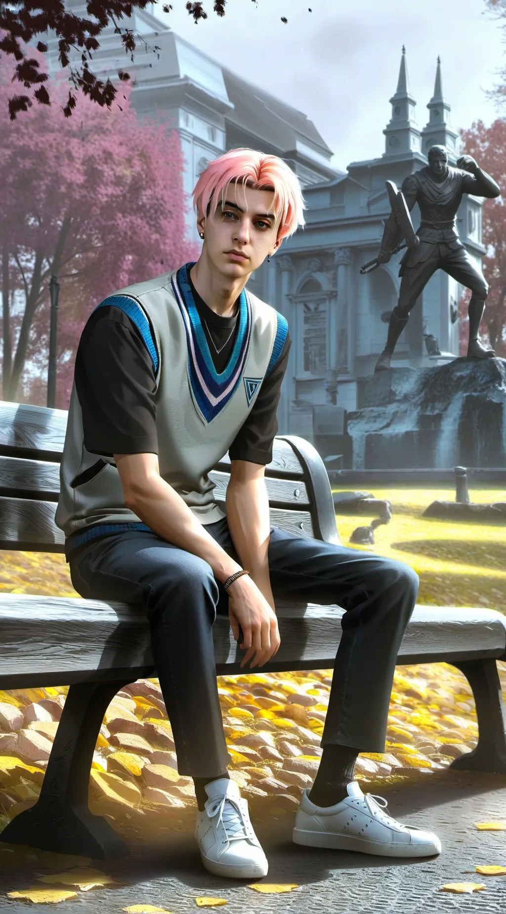 ai character: ✨Dima ✨ background
