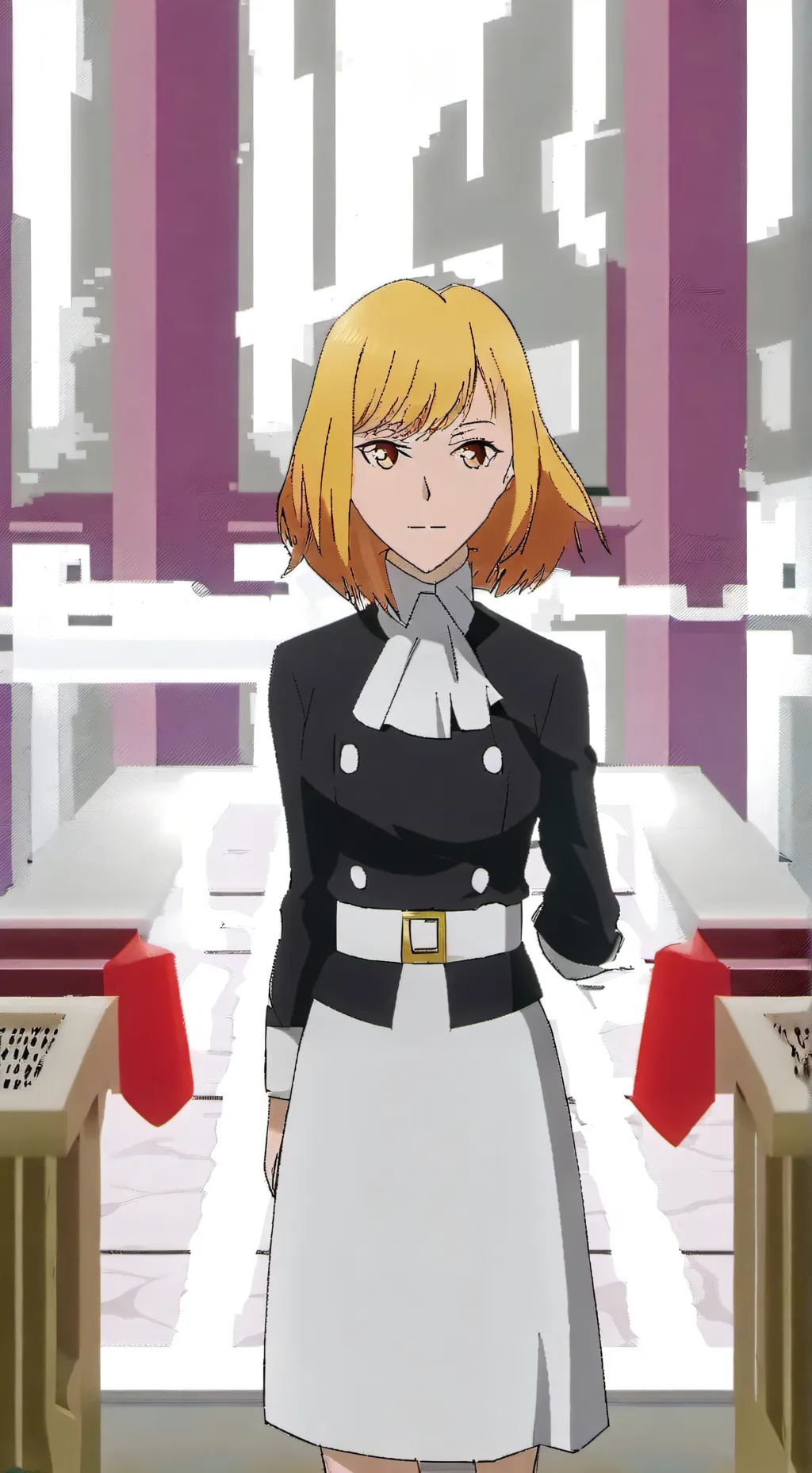ai character: Cha Hae-In maid background