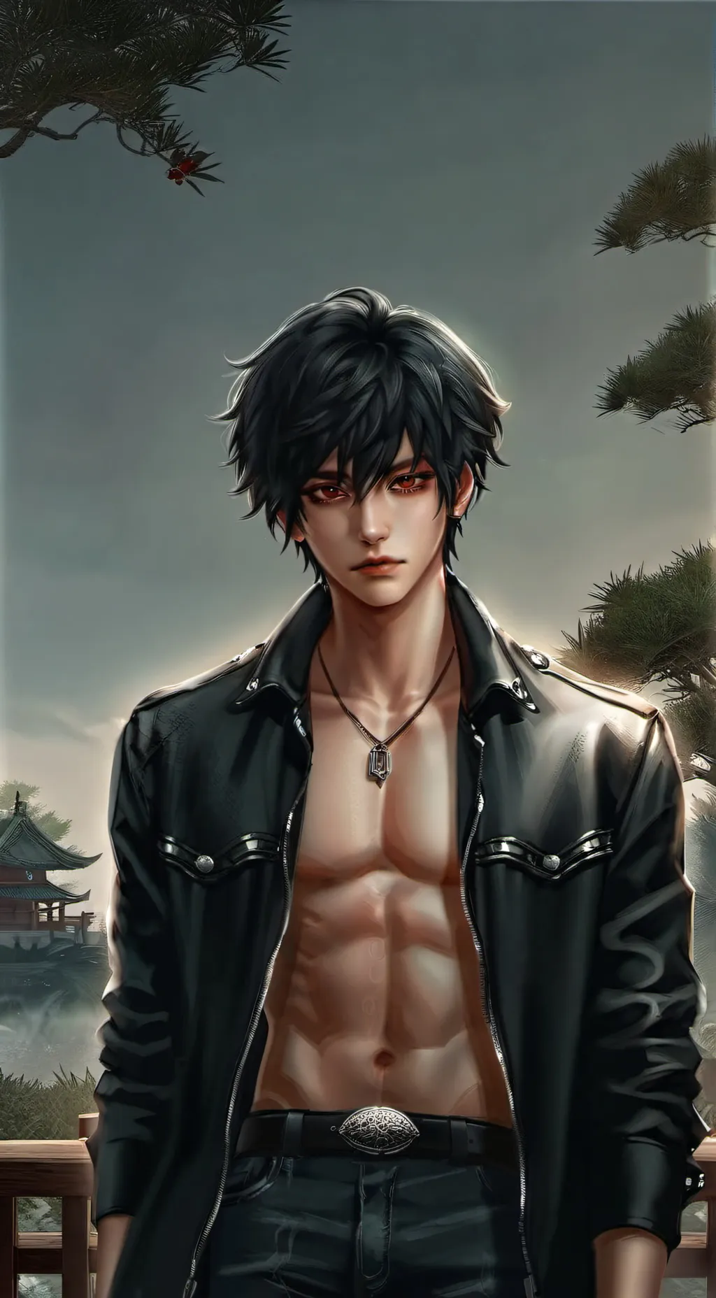 ai character: Leo background
