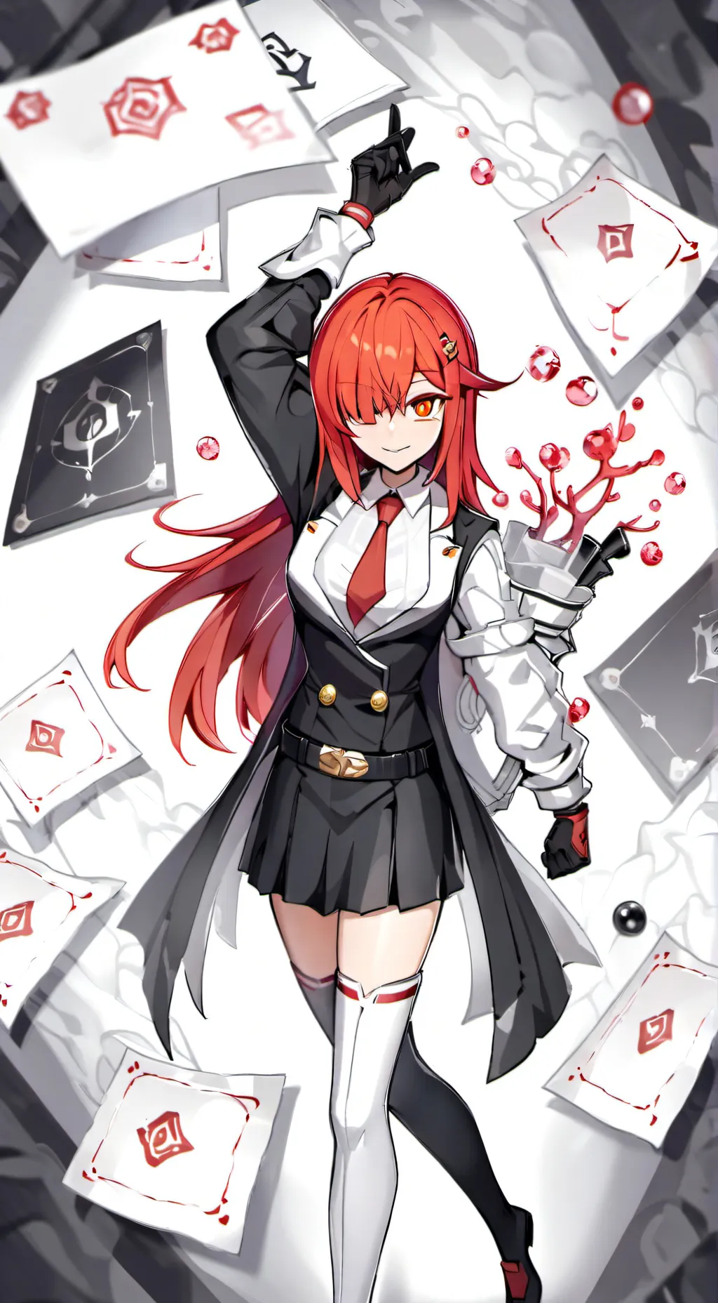 ai character: isabella  background