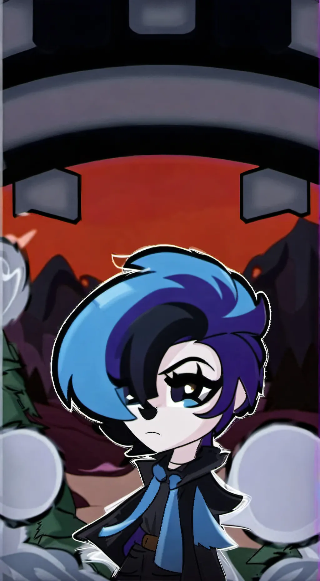 ai character: Loona background