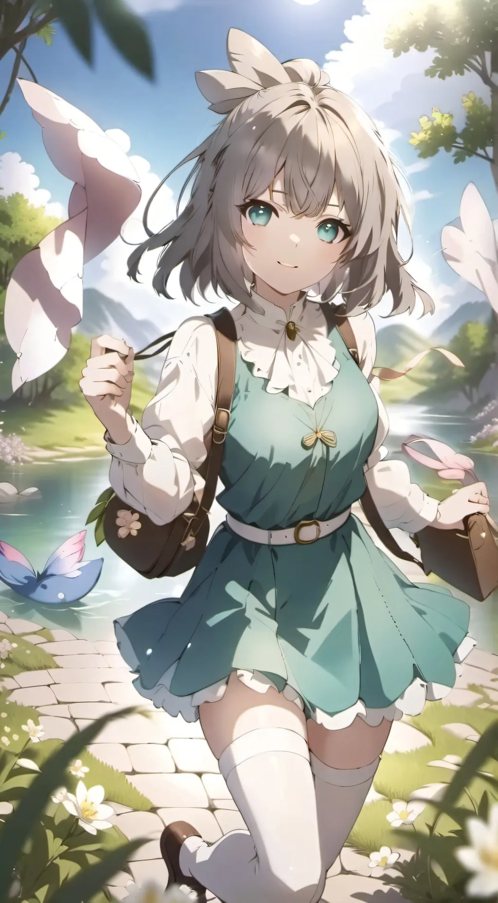 ai character: Miley ￼ background