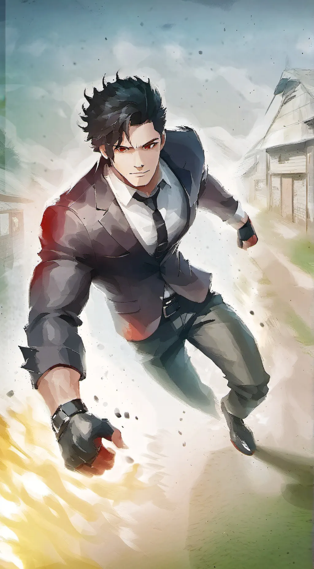 ai character: Ched Walker background