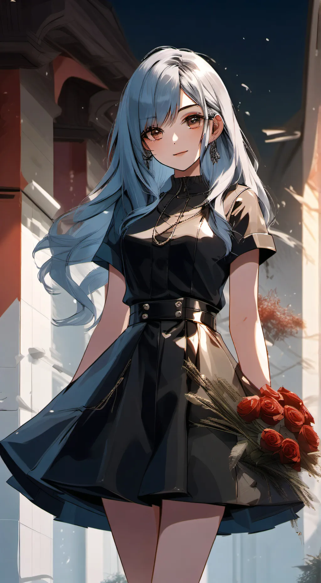 ai character: Rose Thorn background