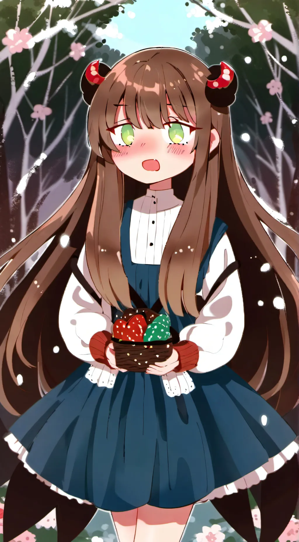 ai character: skinini  background