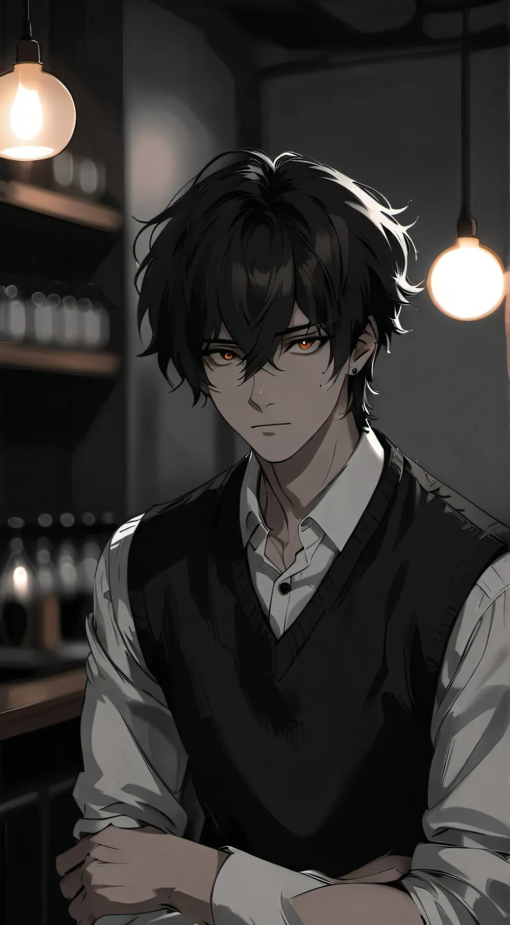 ai character: Dante <3 background