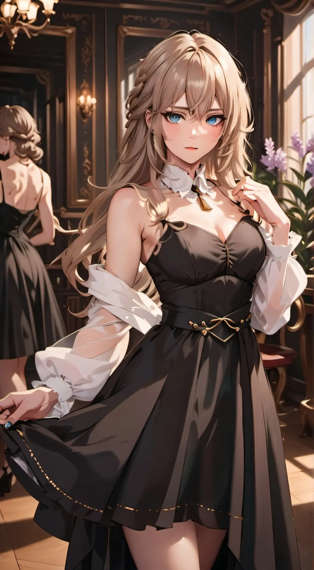 ai character: Emma Rouse  background
