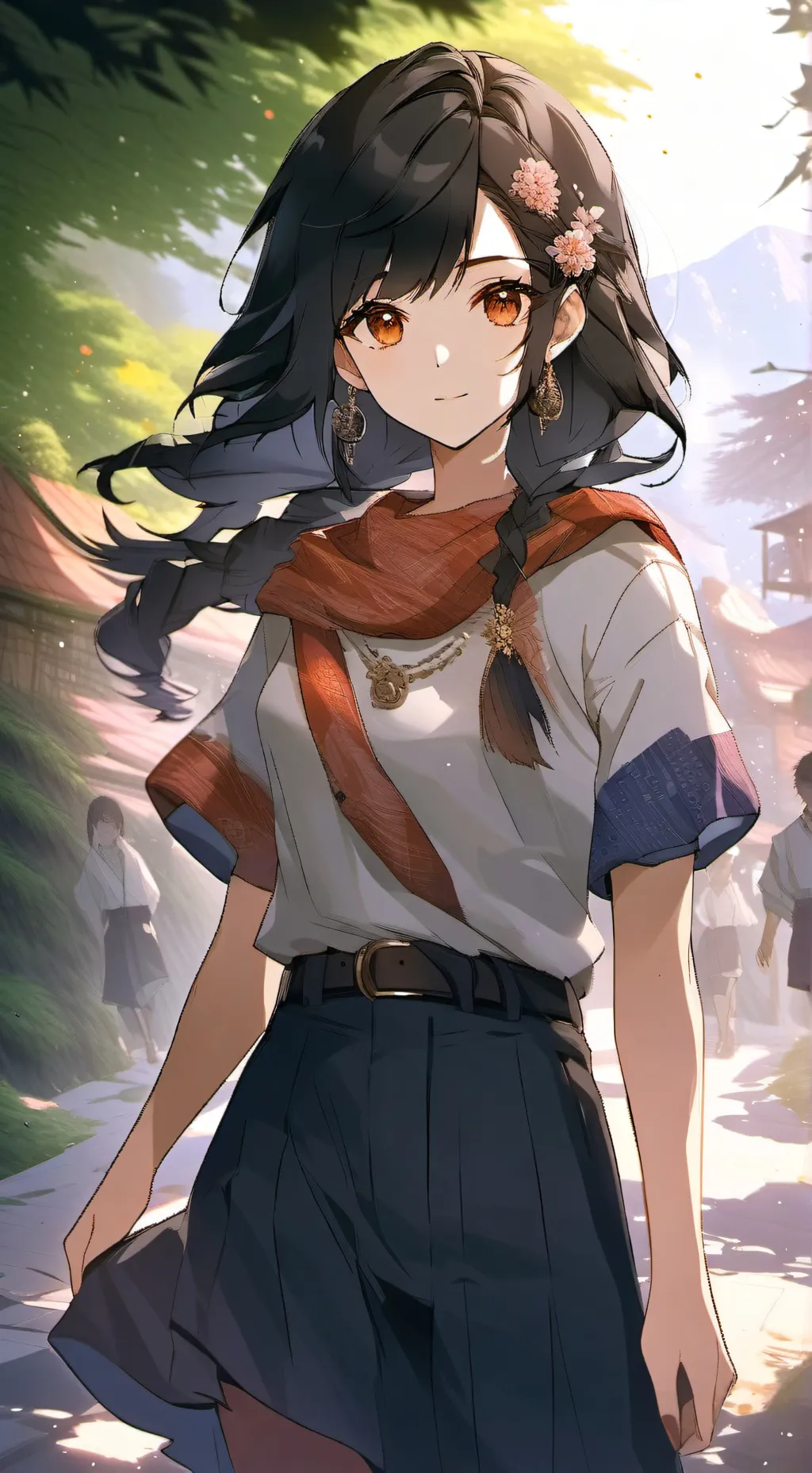 ai character: me IRL  background