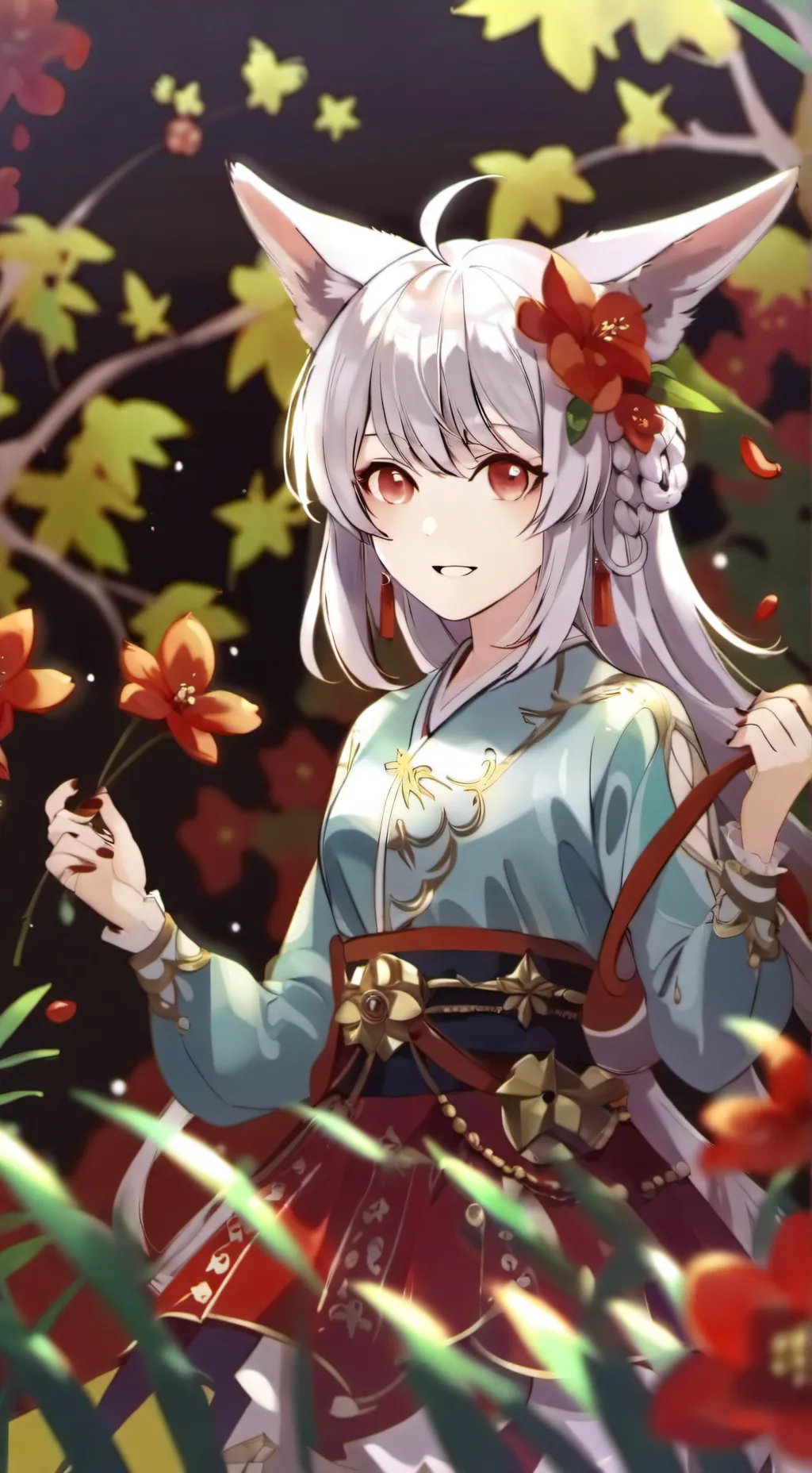 ai character: Crazyyyyy background