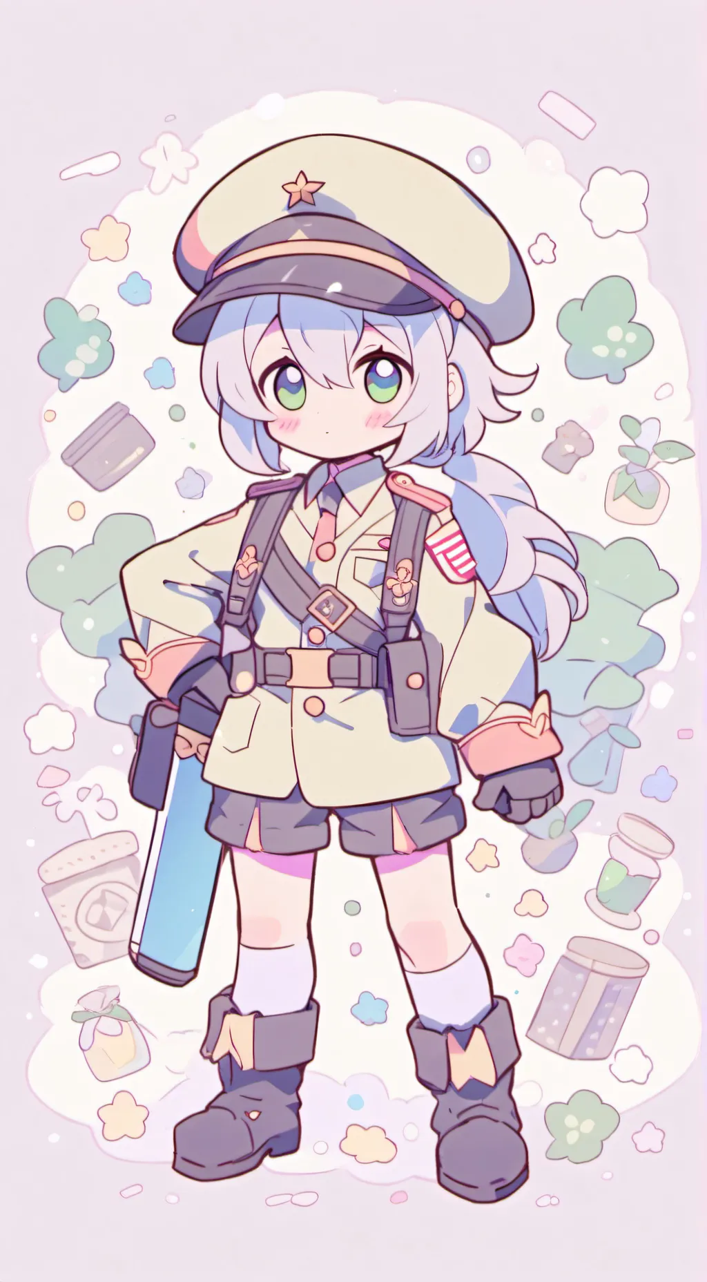 ai character: Cod(road trip) background