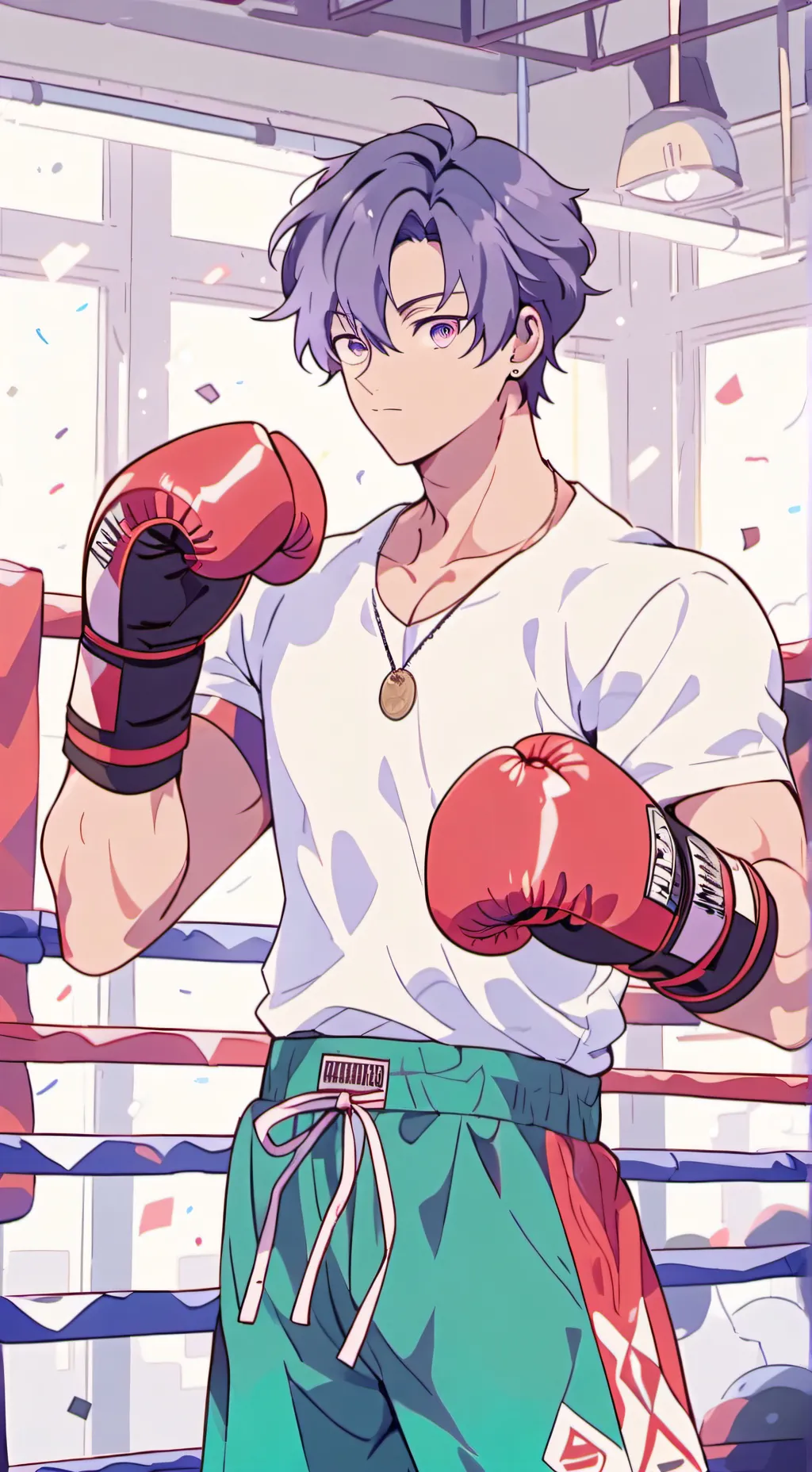 ai character: Boxten background