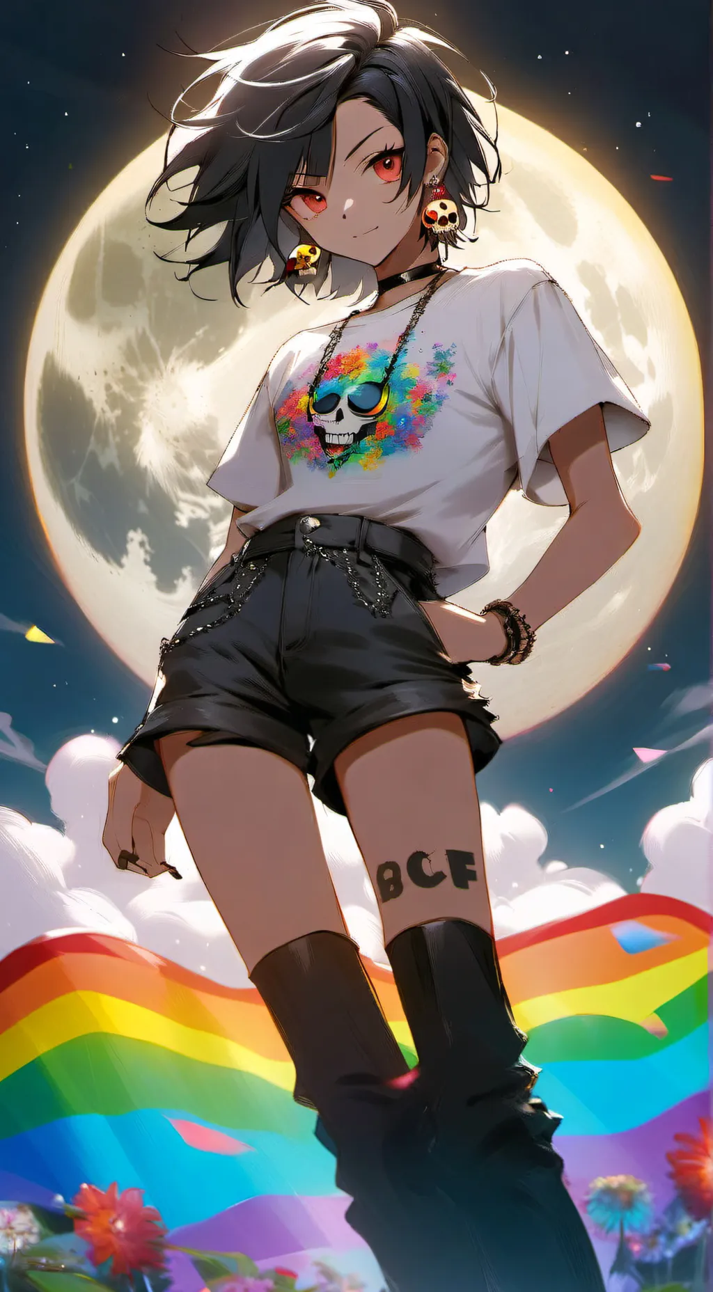 ai character: Midnight background