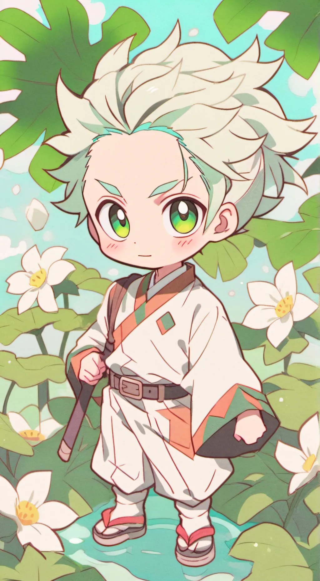ai character: dr.stone ♥️ background