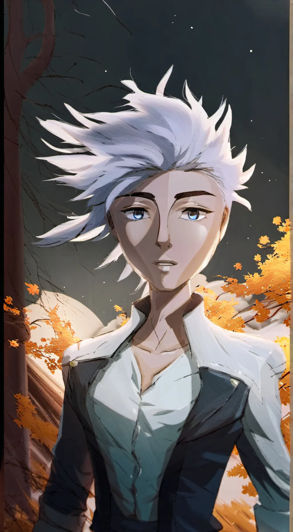 ai character: а чо background