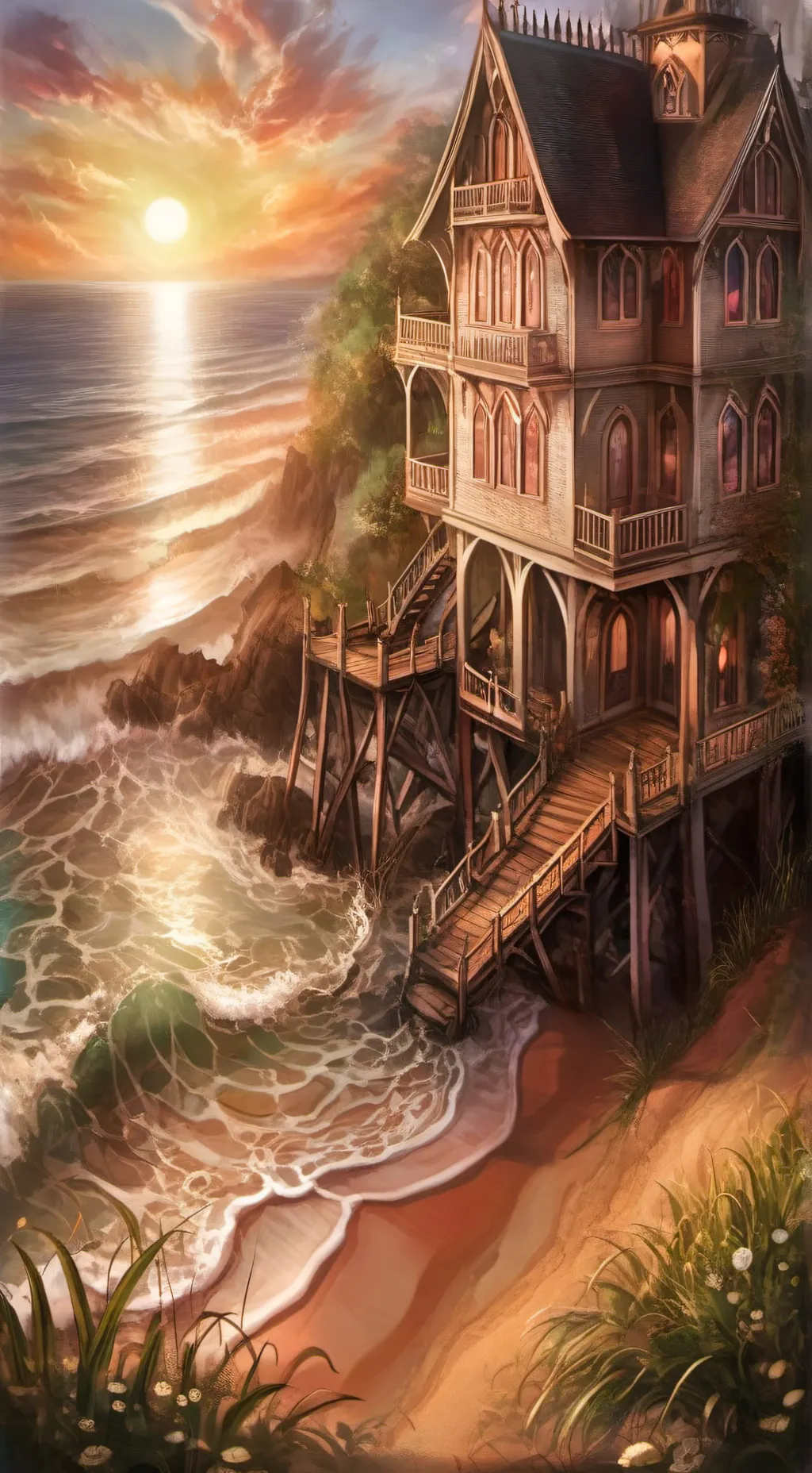ai character: obx background