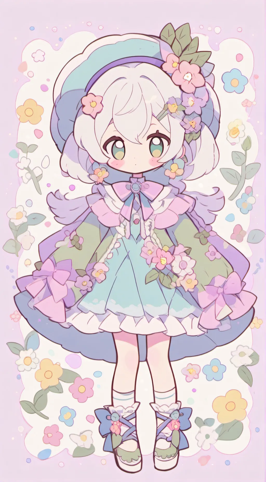 ai character: dandy background