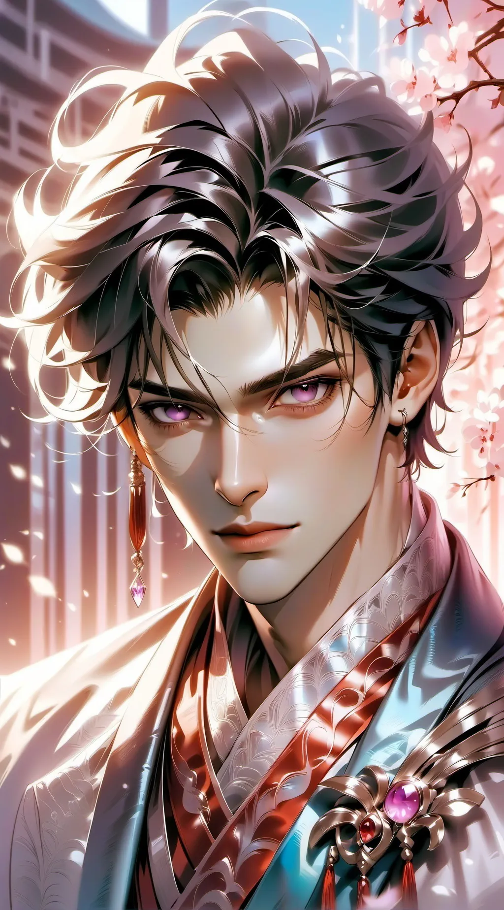 ai character: mark background