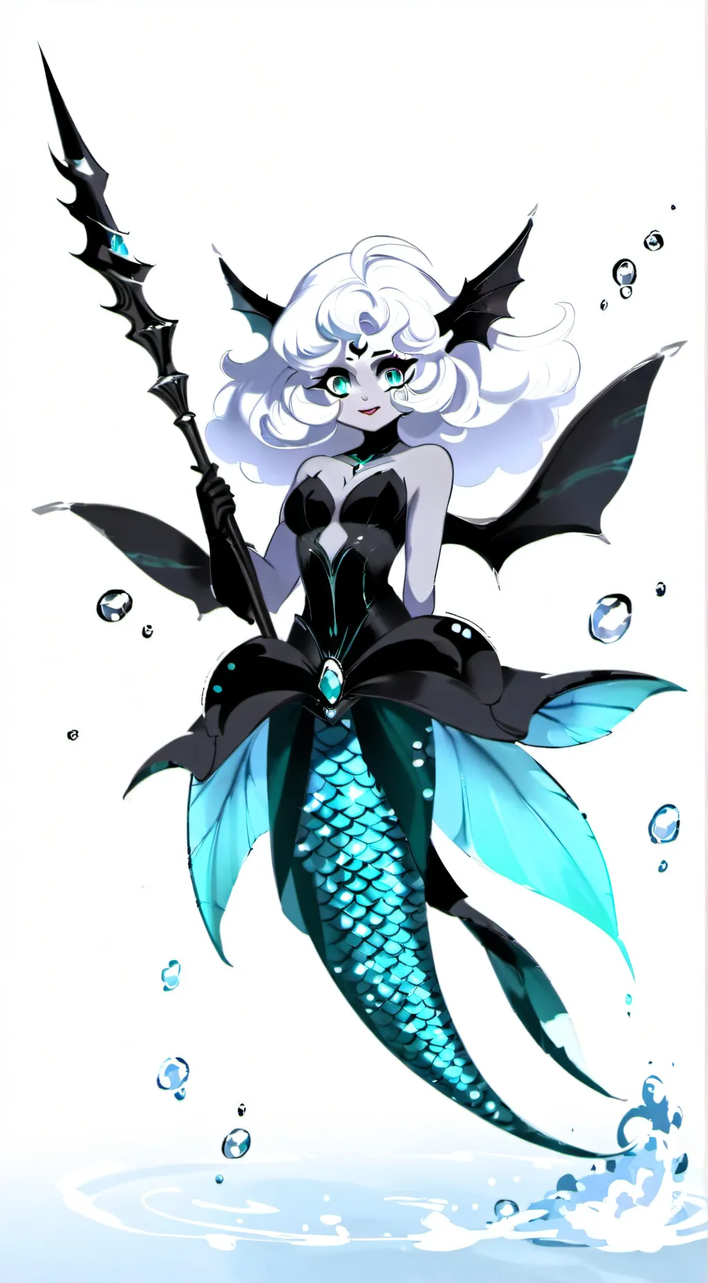 ai character: White Peral Cookie background