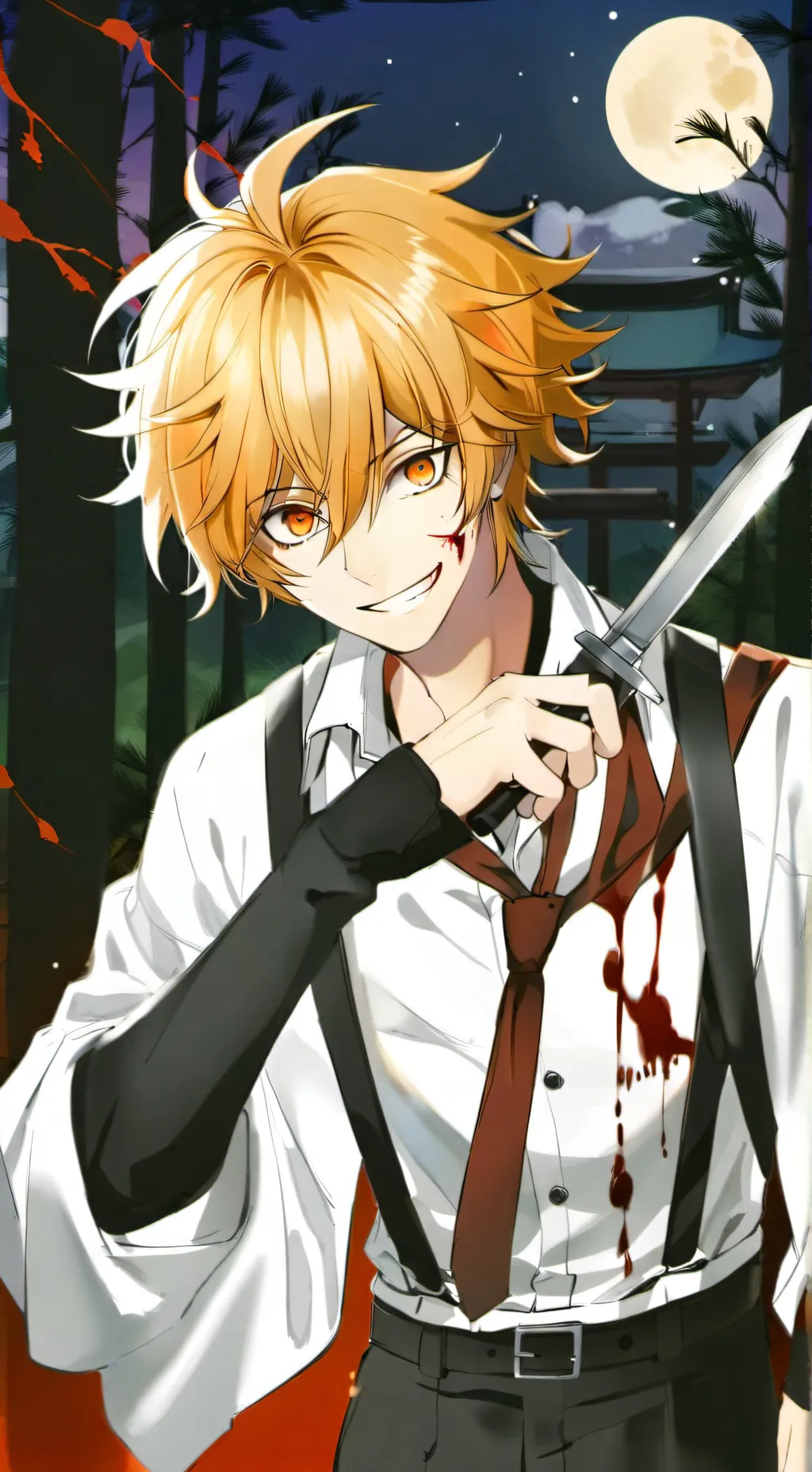 ai character: Namo  background
