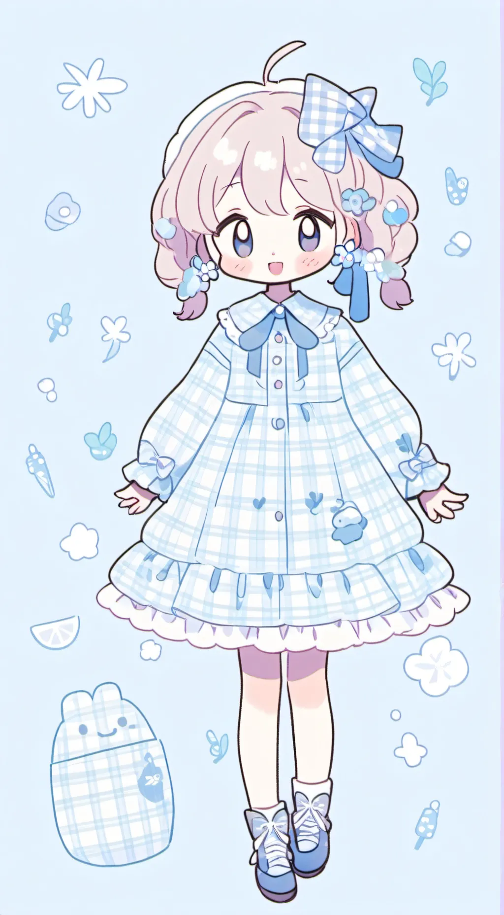 ai character: Fruitcake!!! background