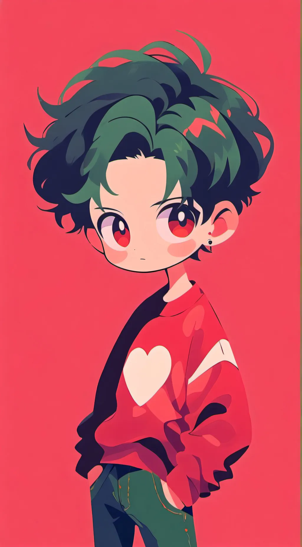 ai character: fruitcake angst background