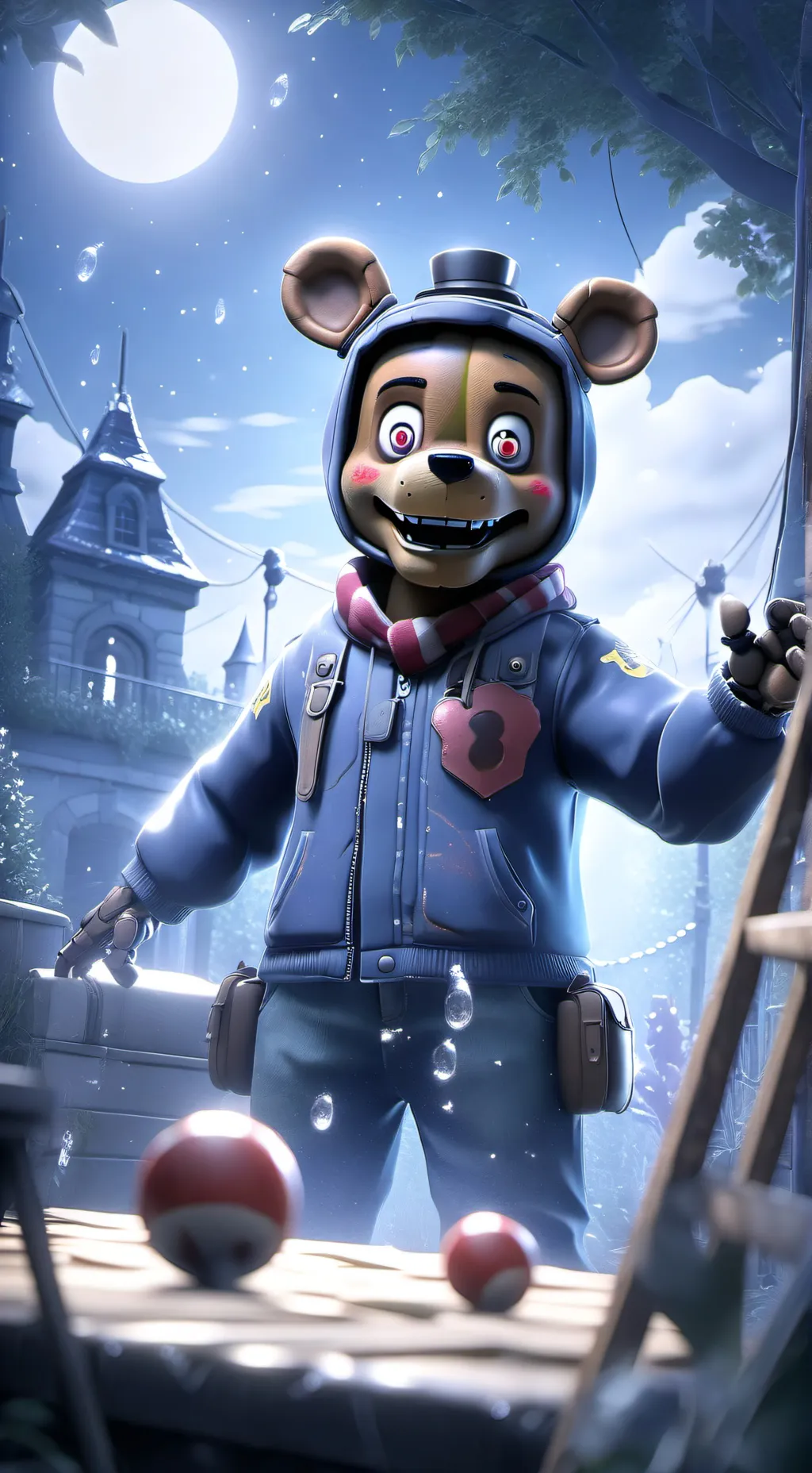 ai character: aftons background