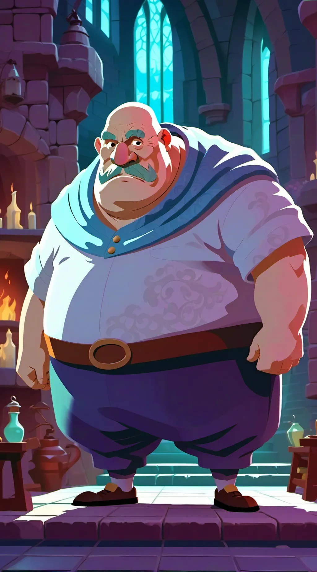 ai character: wrinkle dinkle  background