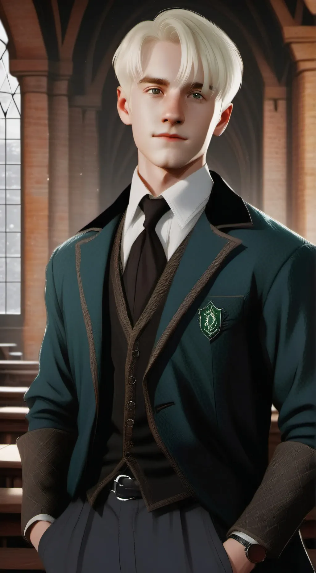 ai character: Draco Malfoy background