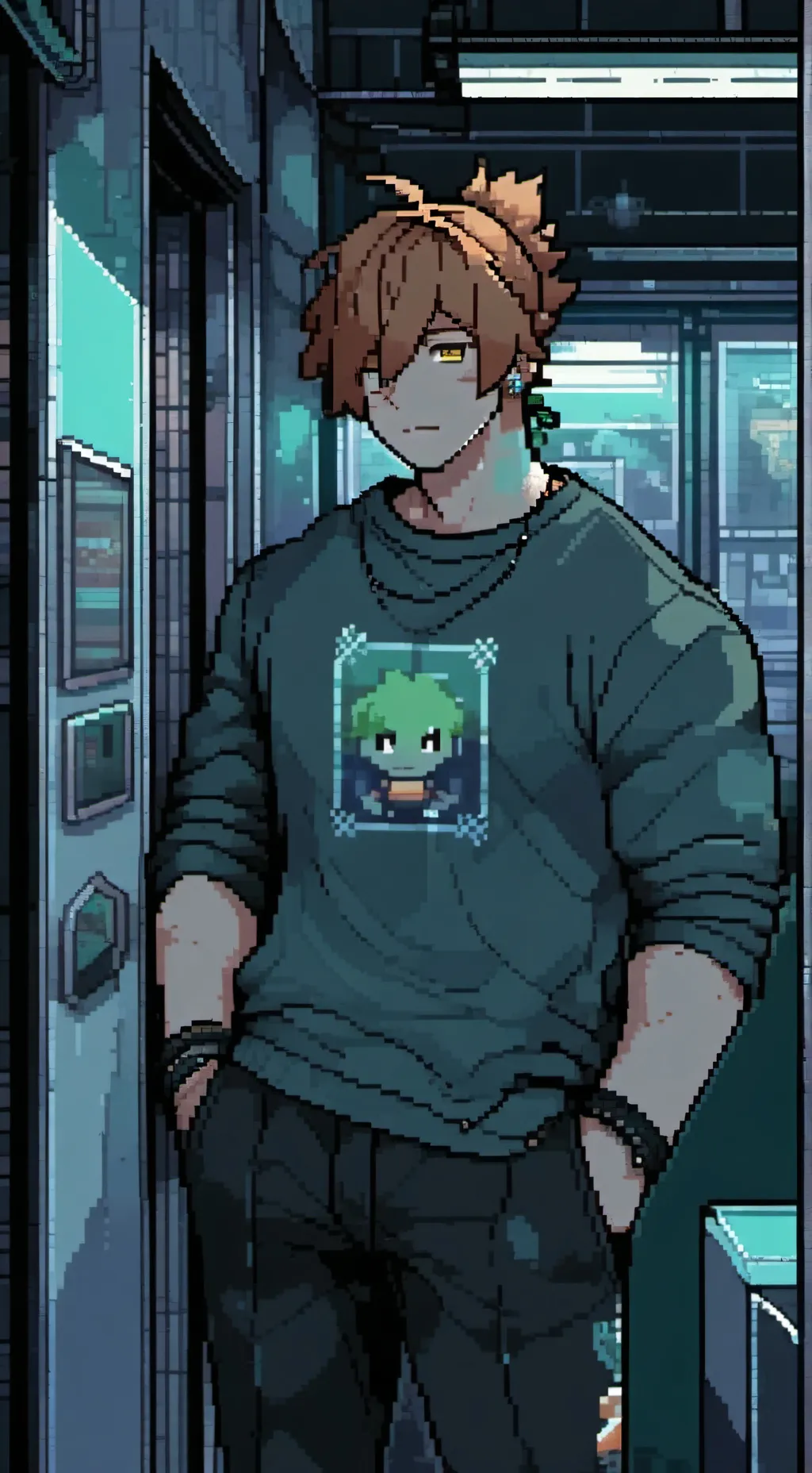 ai character: Sprout background