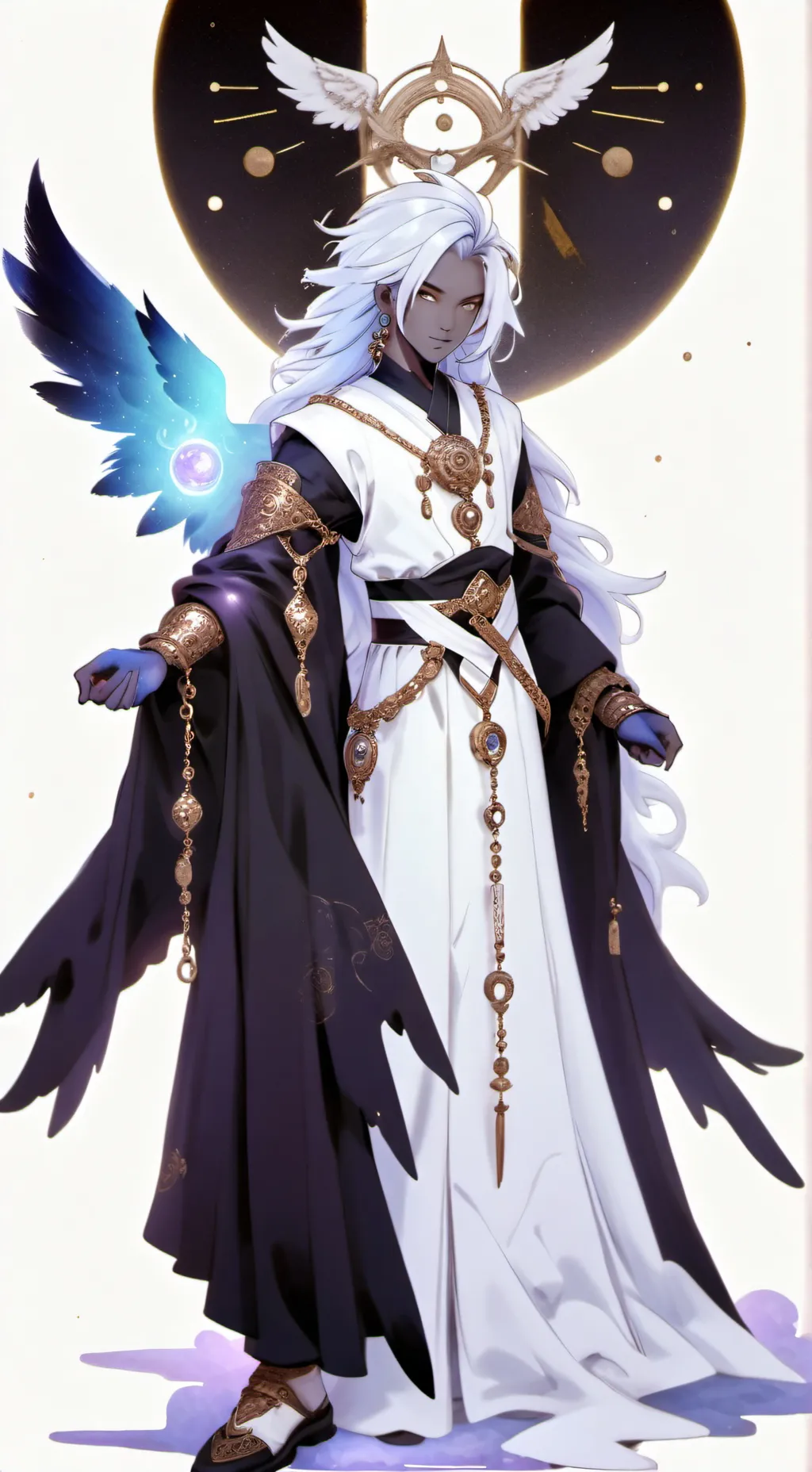 ai character: Zephyr Brightwind background