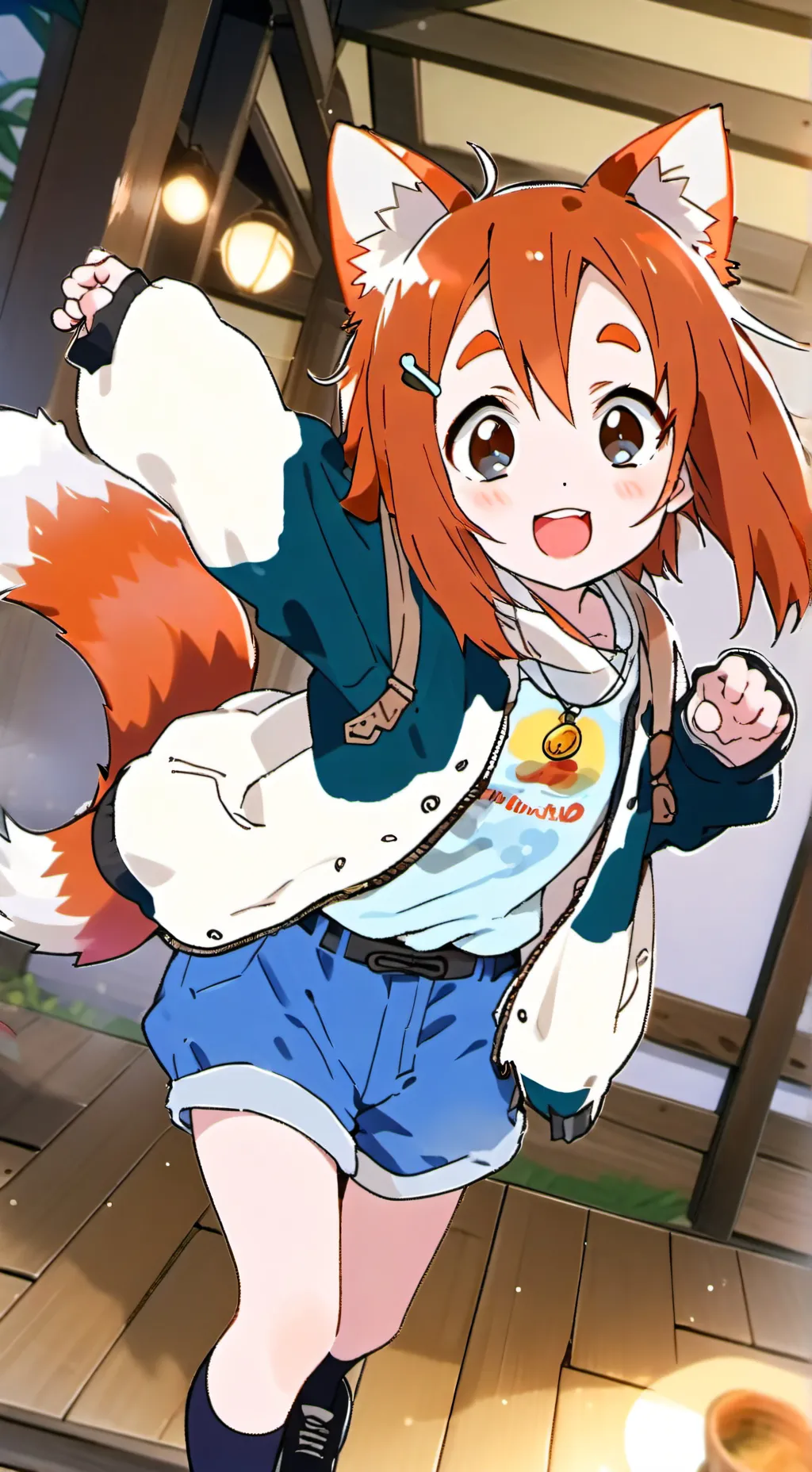 ai character: Russet Whisker background