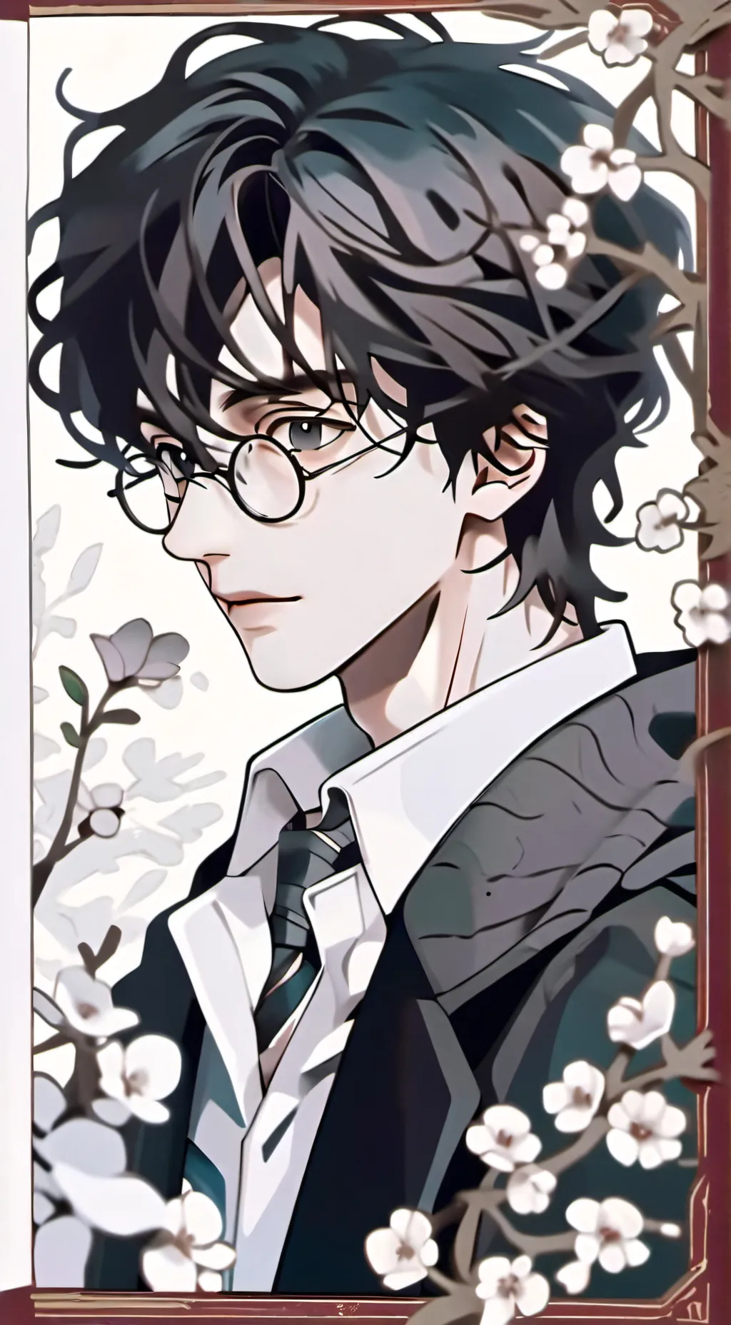 ai character: harry potter background