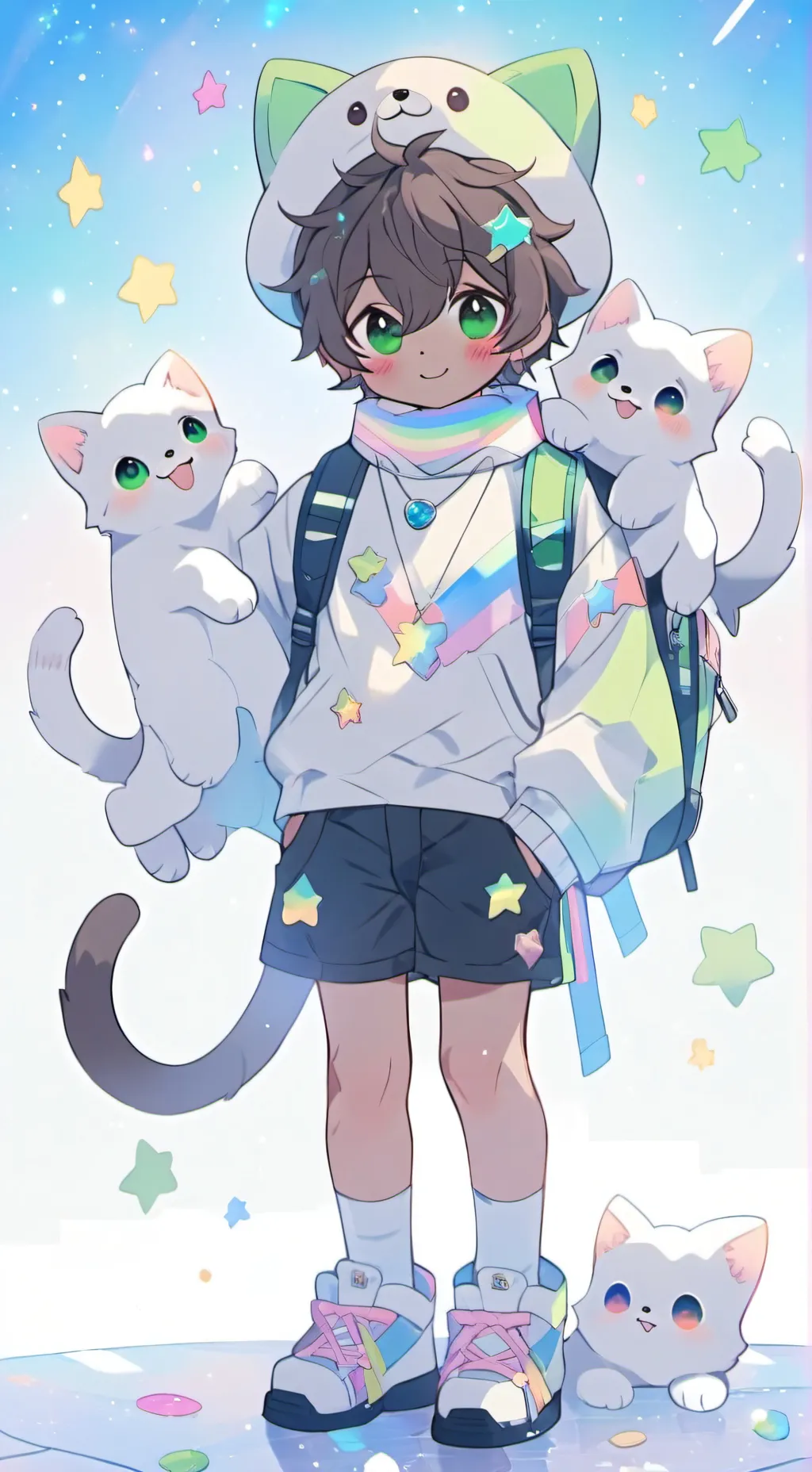 ai character: Cosmo🍭 background