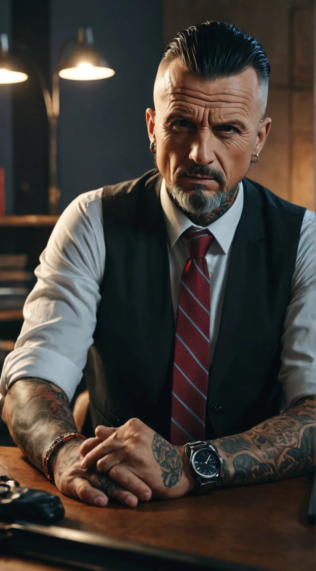 ai character: Lucky Luciano background