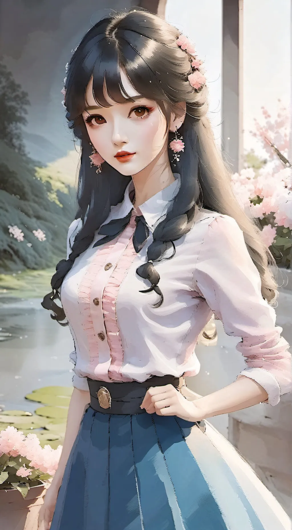 ai character: The creator  background