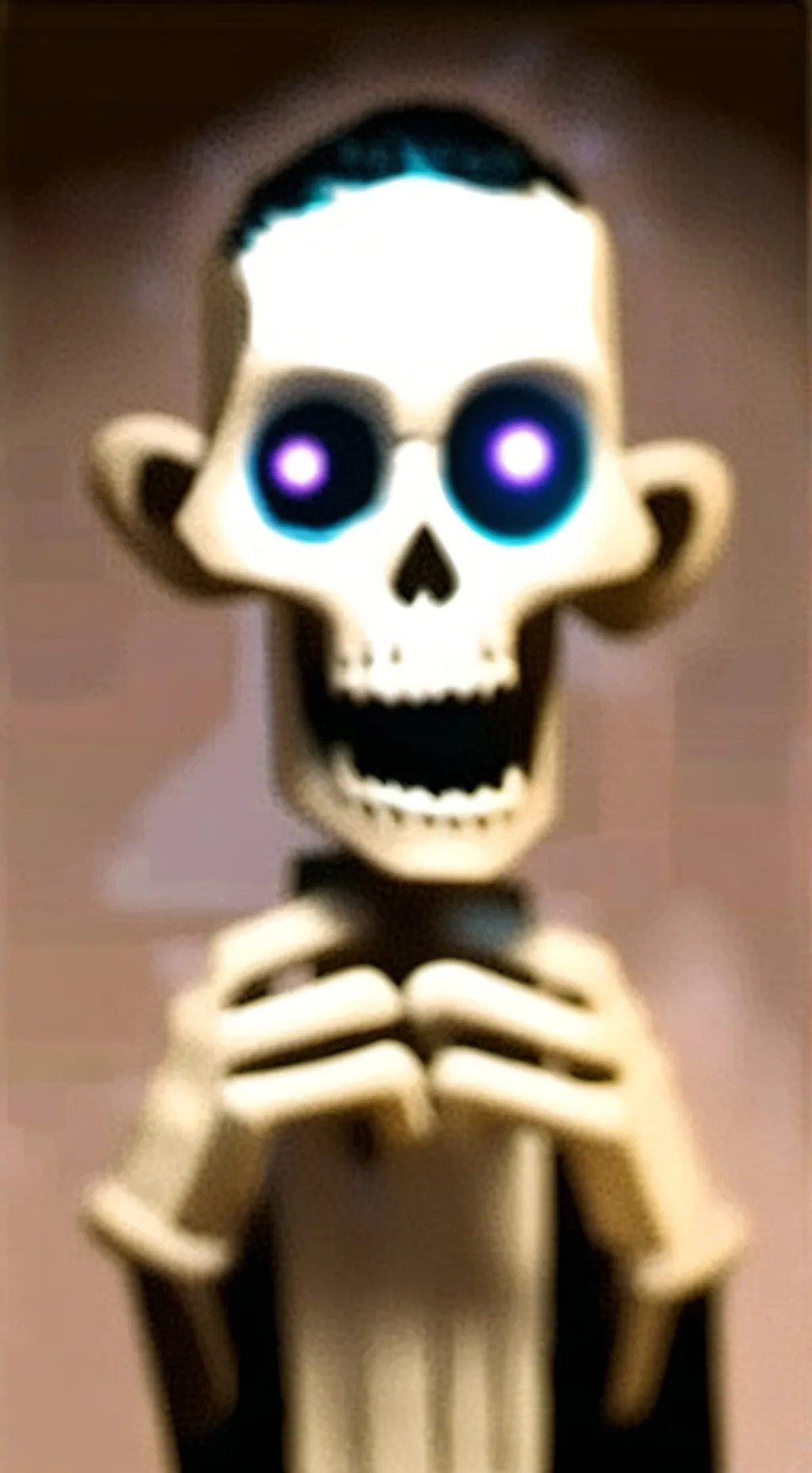 ai character: Shocked Skelly background