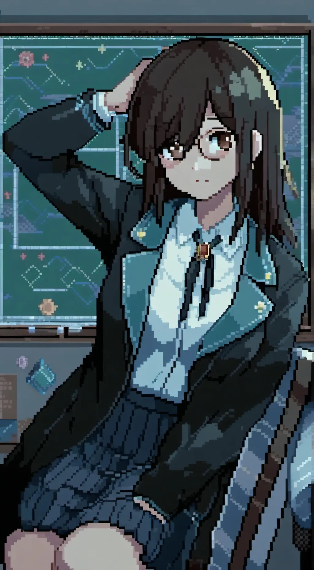 ai character: MHA•Subsitute background