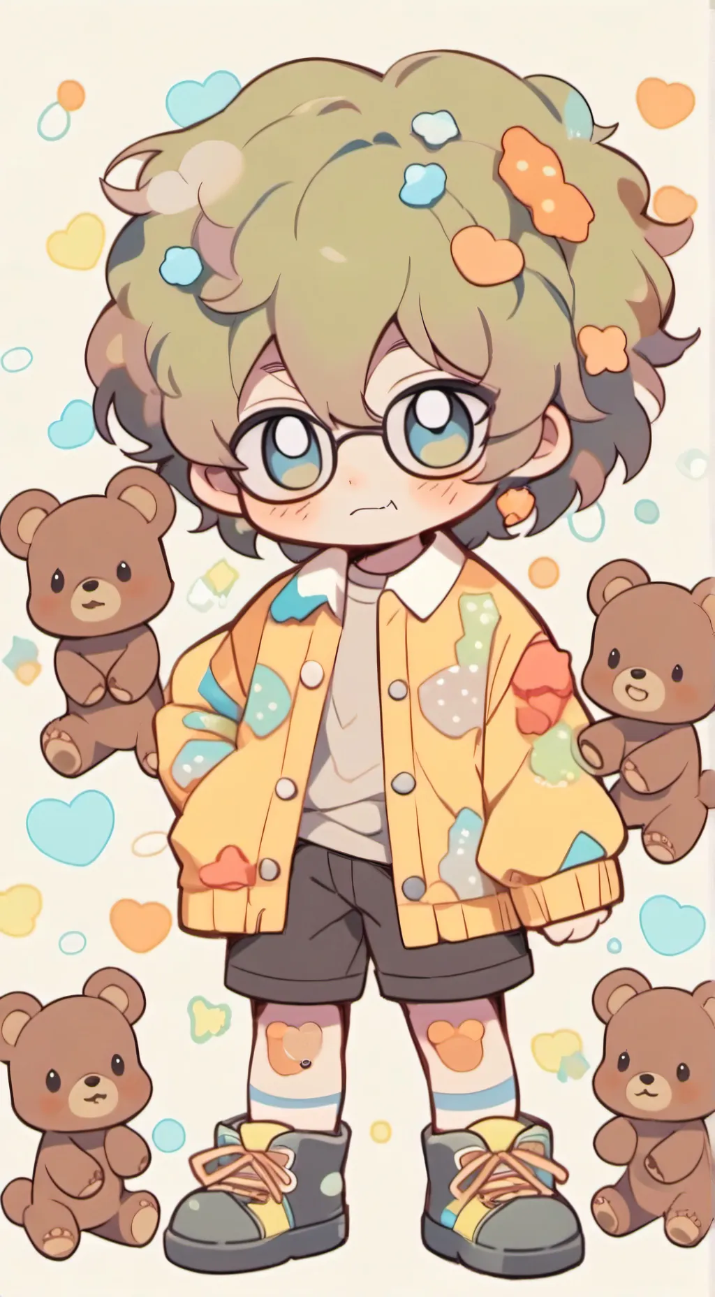 ai character: Evan background