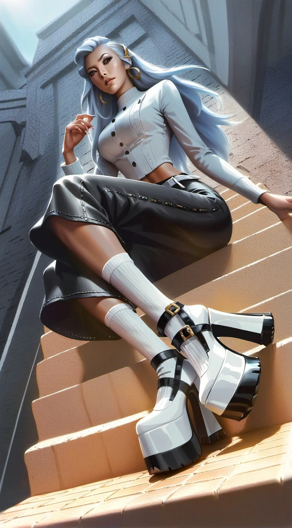 ai character: Giantess Yukiemoto background