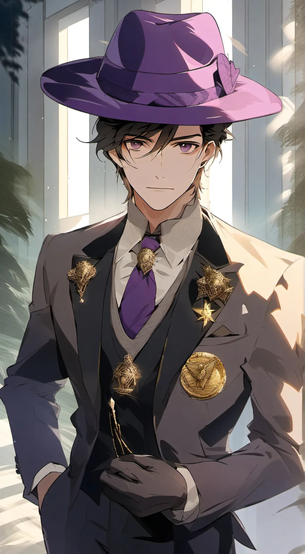 ai character: aizawa as william background