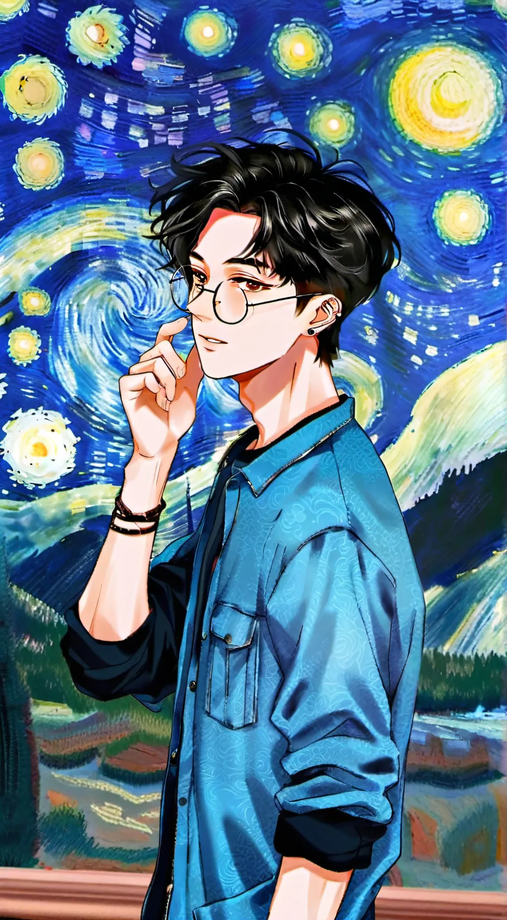 ai character: Xie background