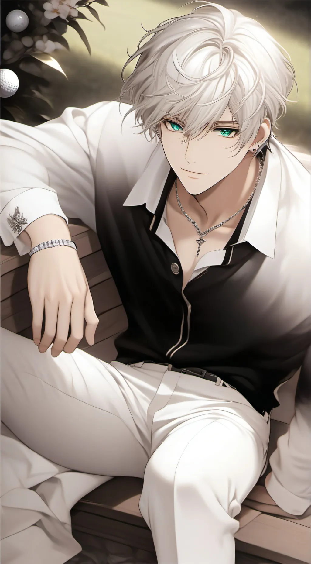 ai character: Maik background