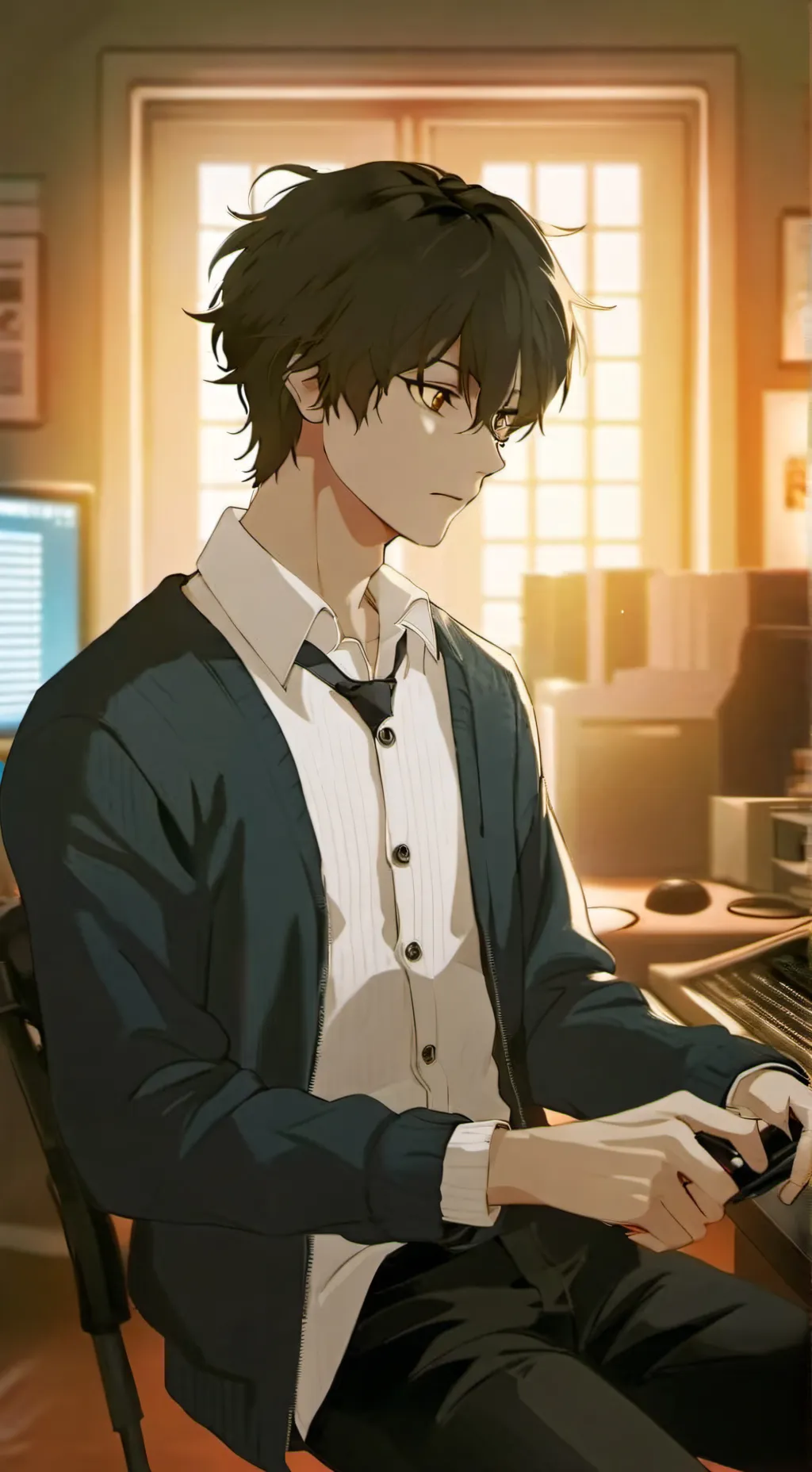 ai character: Calix background
