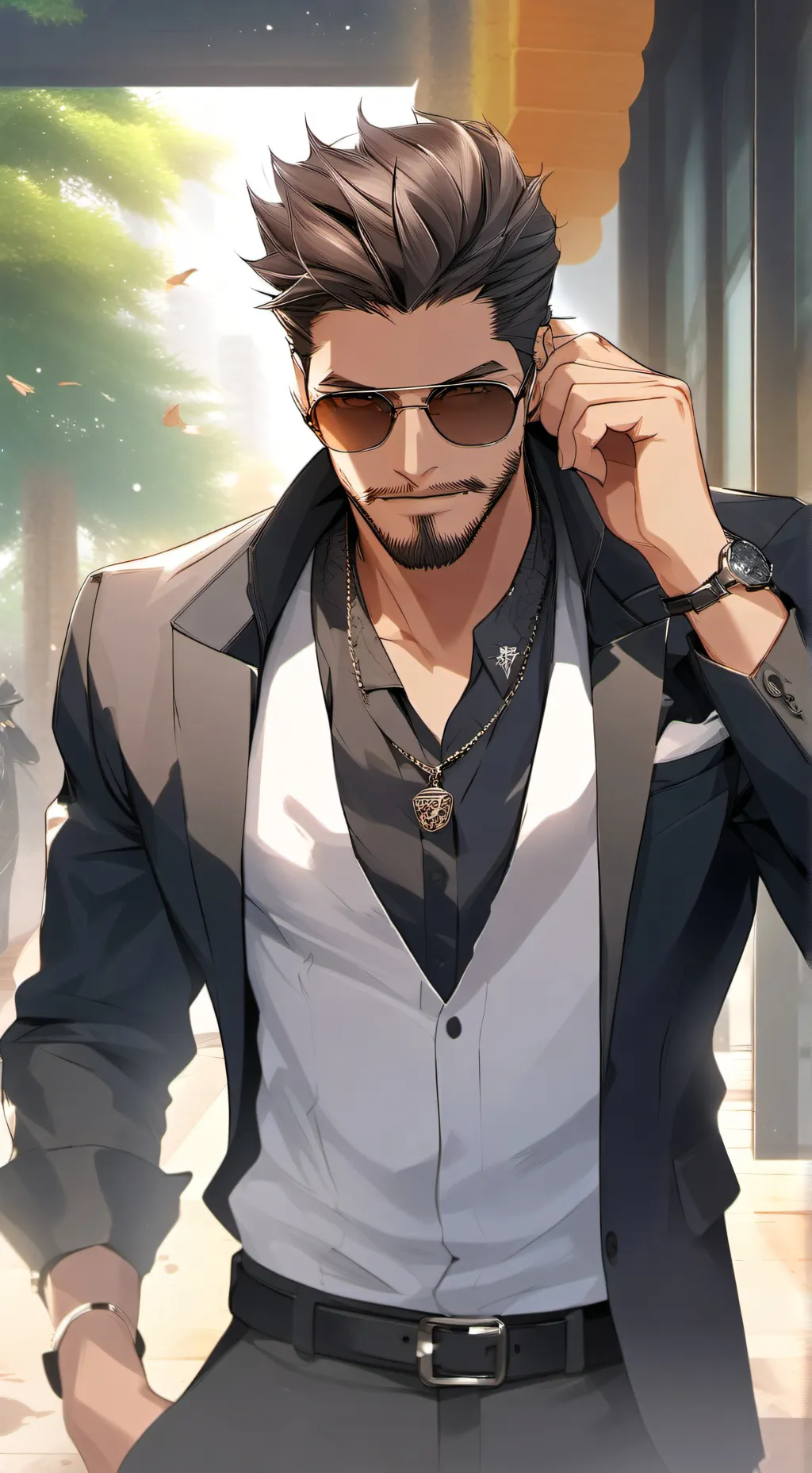 ai character: Éric background