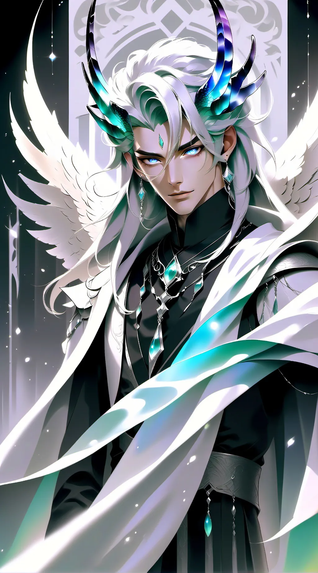 ai character: ангелис background